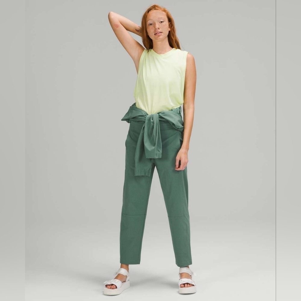 Lululemon Ventlight Zippered Jumpsuit Size 4 Color Tidewater Teal With Pockets - Picture 2 of 16